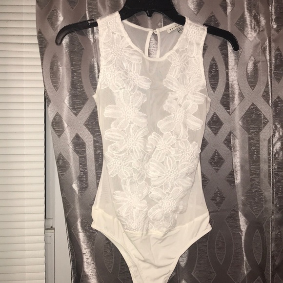 White See through body suit - Picture 1 of 3